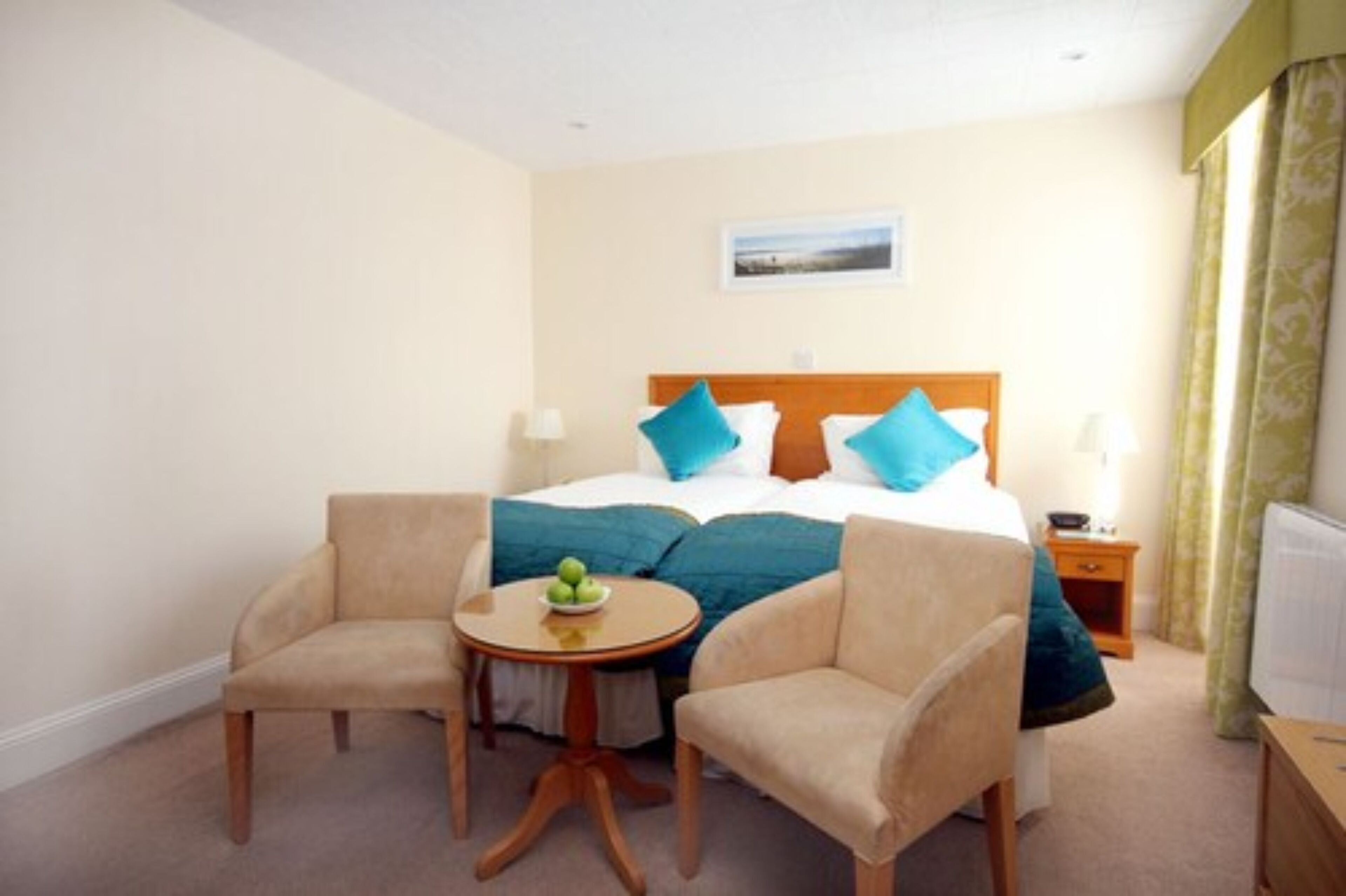 in-room safe, desk, blackout curtains, iron/ironing board