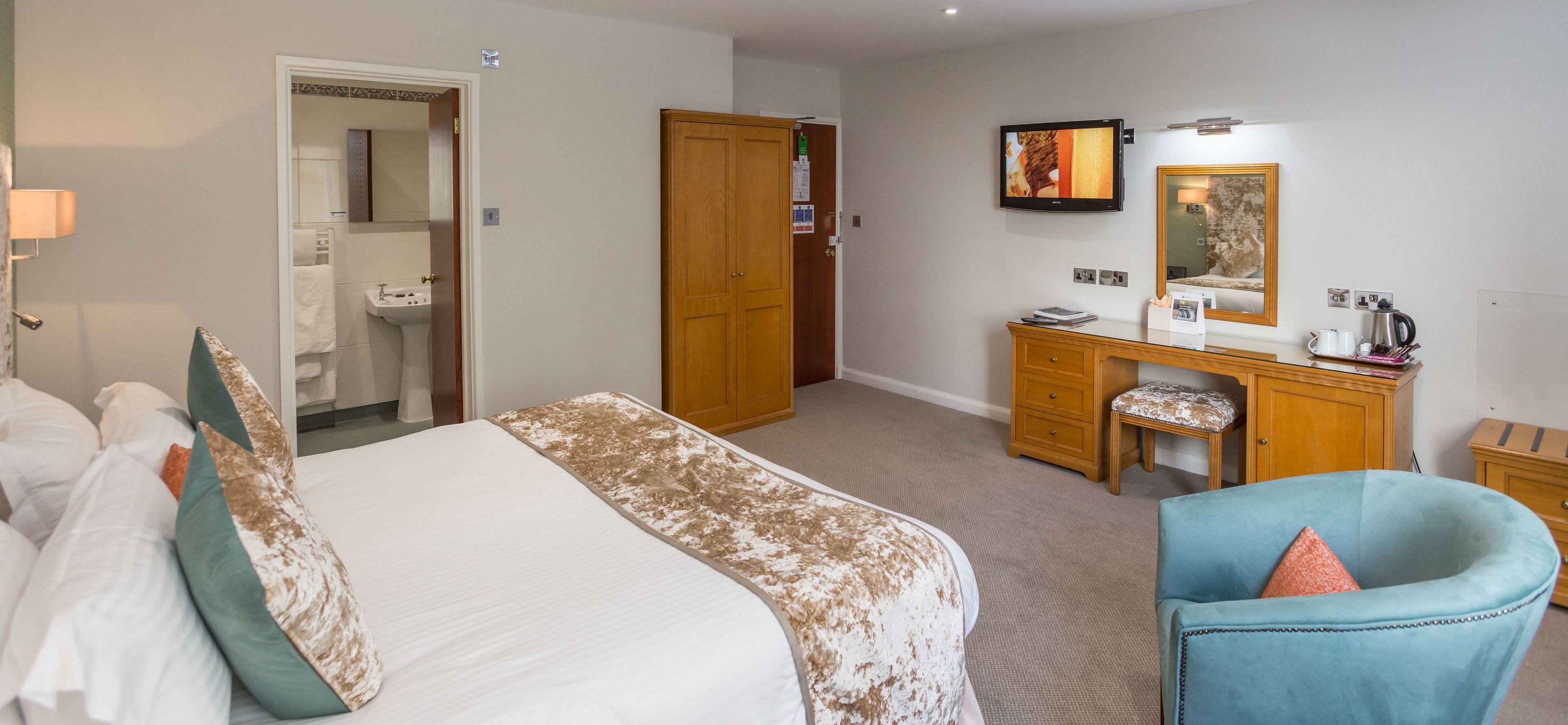 in-room safe, desk, blackout curtains, iron/ironing board