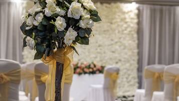 Indoor wedding