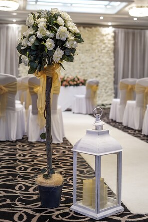 Indoor wedding