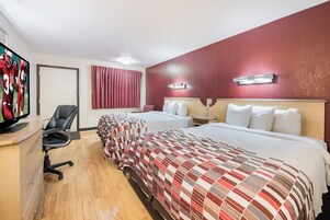 Habitación Deluxe, 2 camas de matrimonio, no fumadores