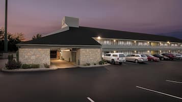 Front of property – evening/night