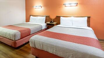 Free WiFi, bed sheets