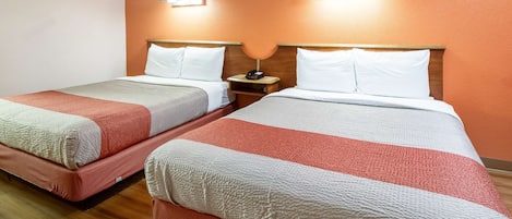 Free WiFi, bed sheets