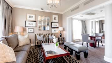 Presidential Suite | 1 bedroom, Egyptian cotton sheets, premium bedding, pillowtop beds