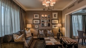 Suite presidencial, 1 cama individual | Sábanas de algodón egipcio y ropa de cama de alta calidad
