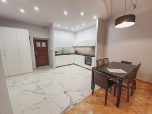 Premium Apartment, 1 Bedroom | Living area | TV - Old Town Apartments (Warsaw)