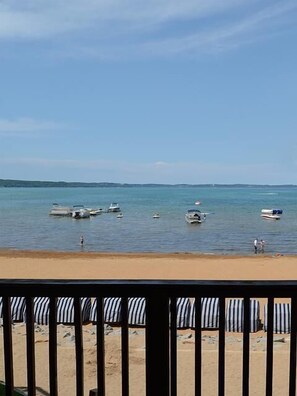 Deluxe Condo, 1 Bedroom, Bay View | View from room - Beach Condominium Hotel (Traverse City)