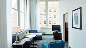 50-inch Smart TV with cable channels