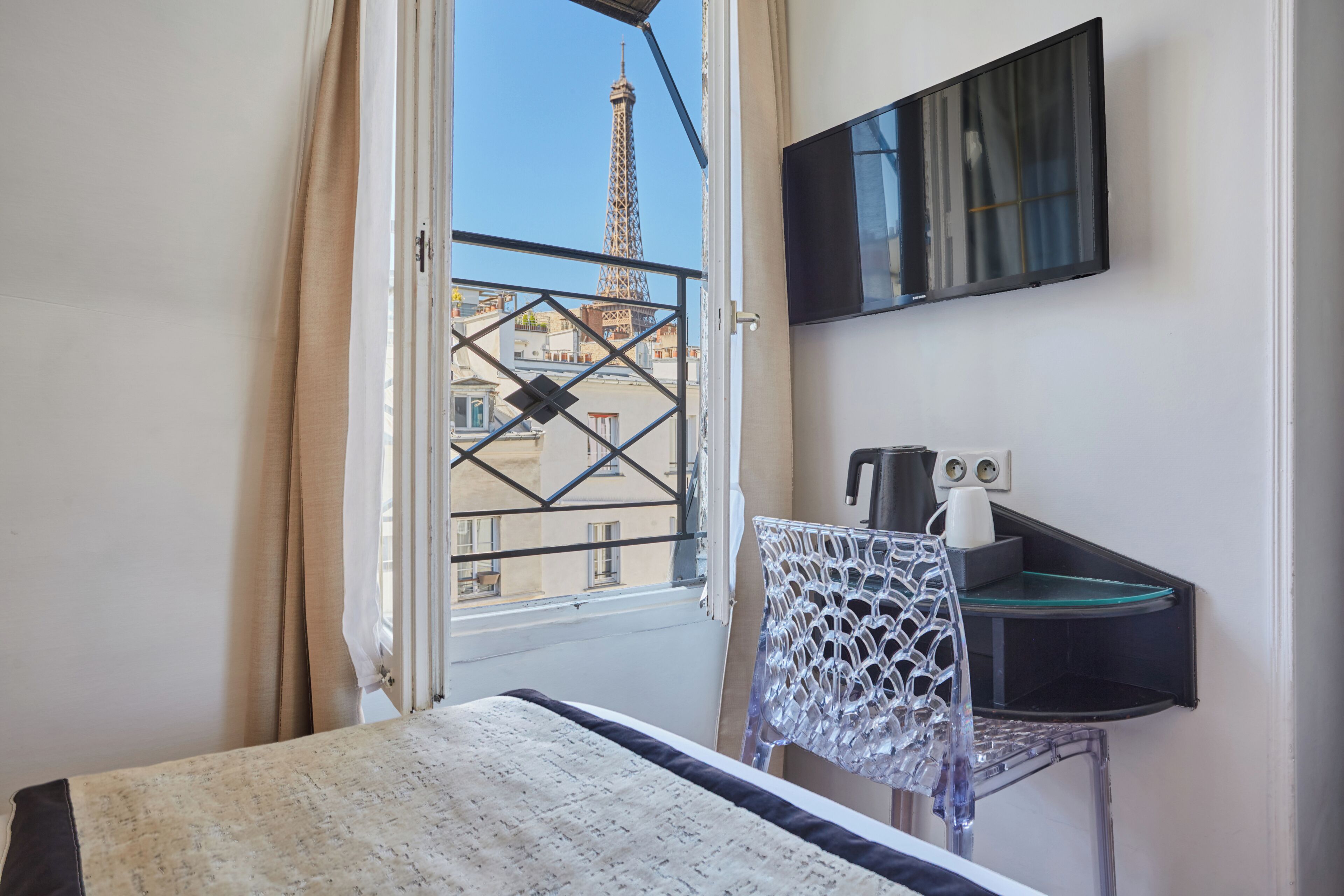 部屋からの景観