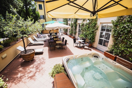 Terraza. Hotel Ilaria