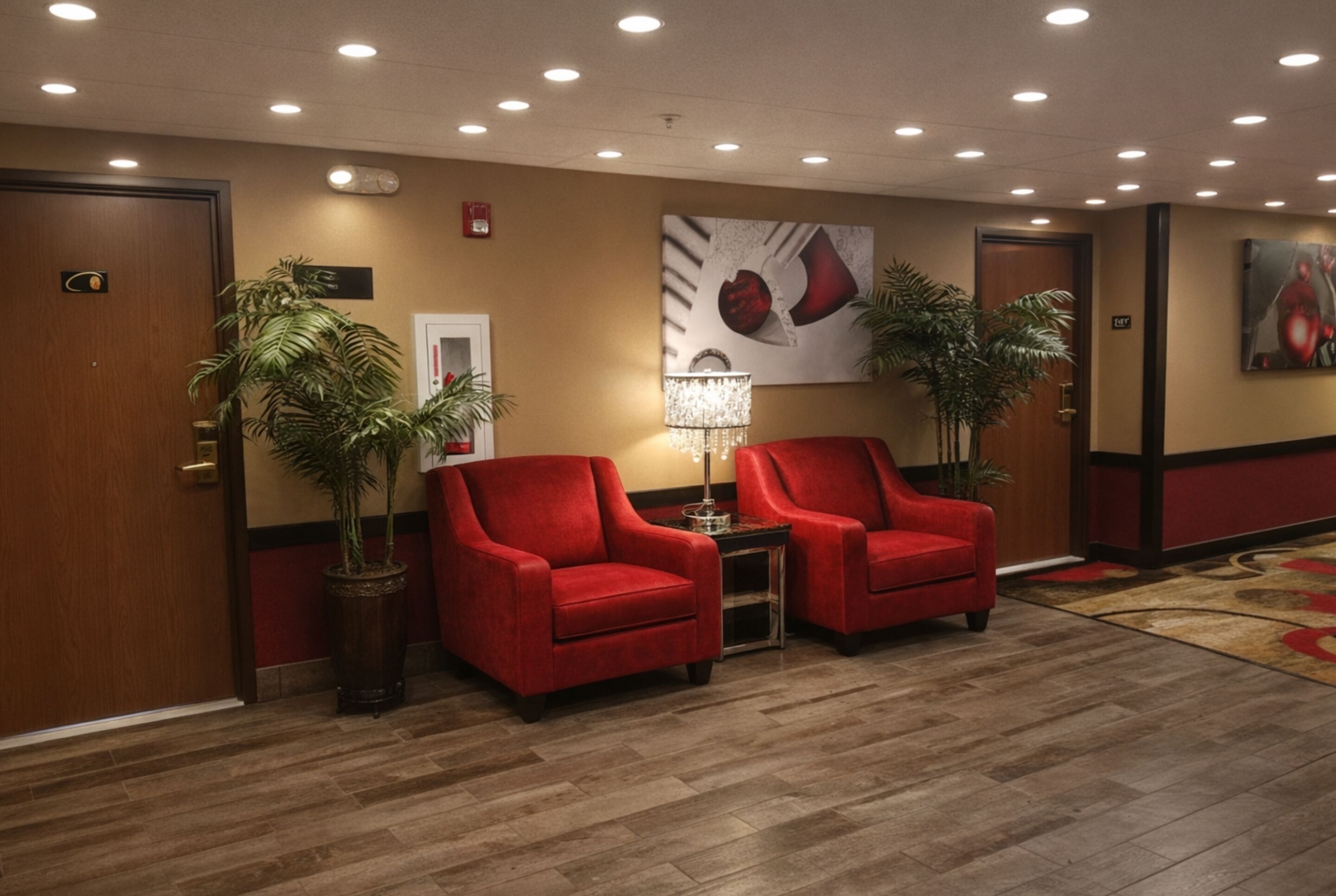 Reception hall