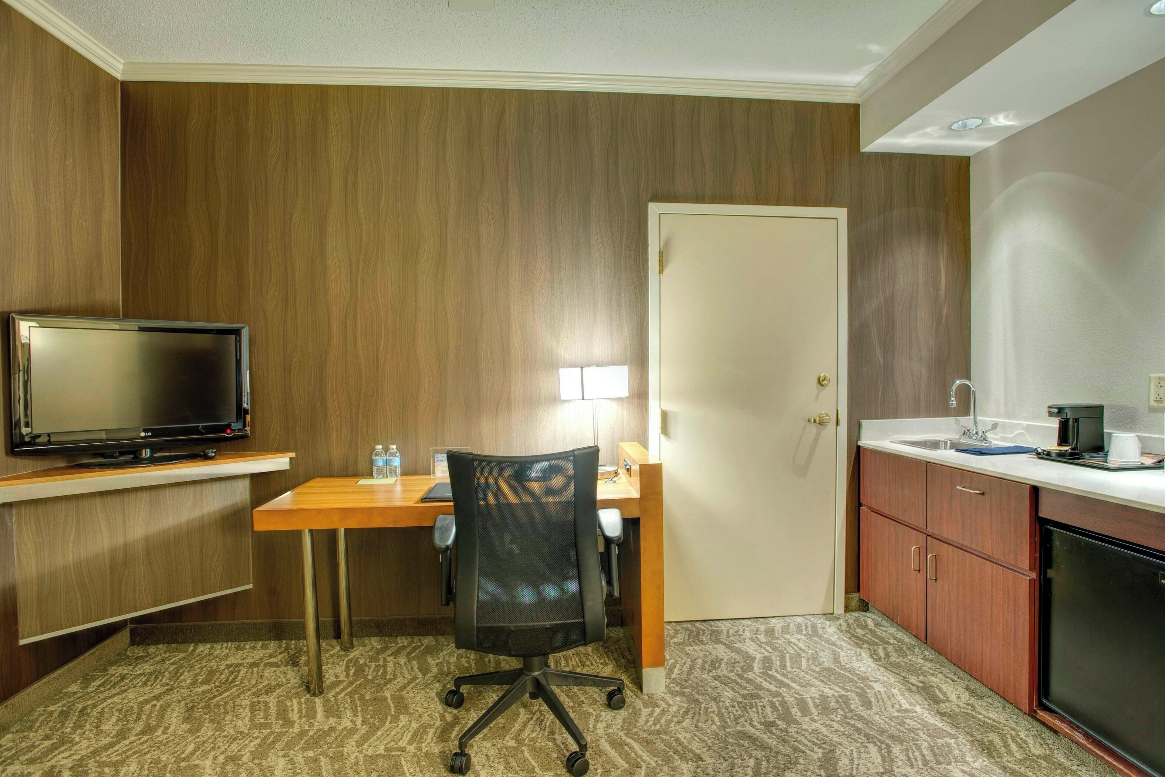 in-room safe, desk, blackout curtains, iron/ironing board