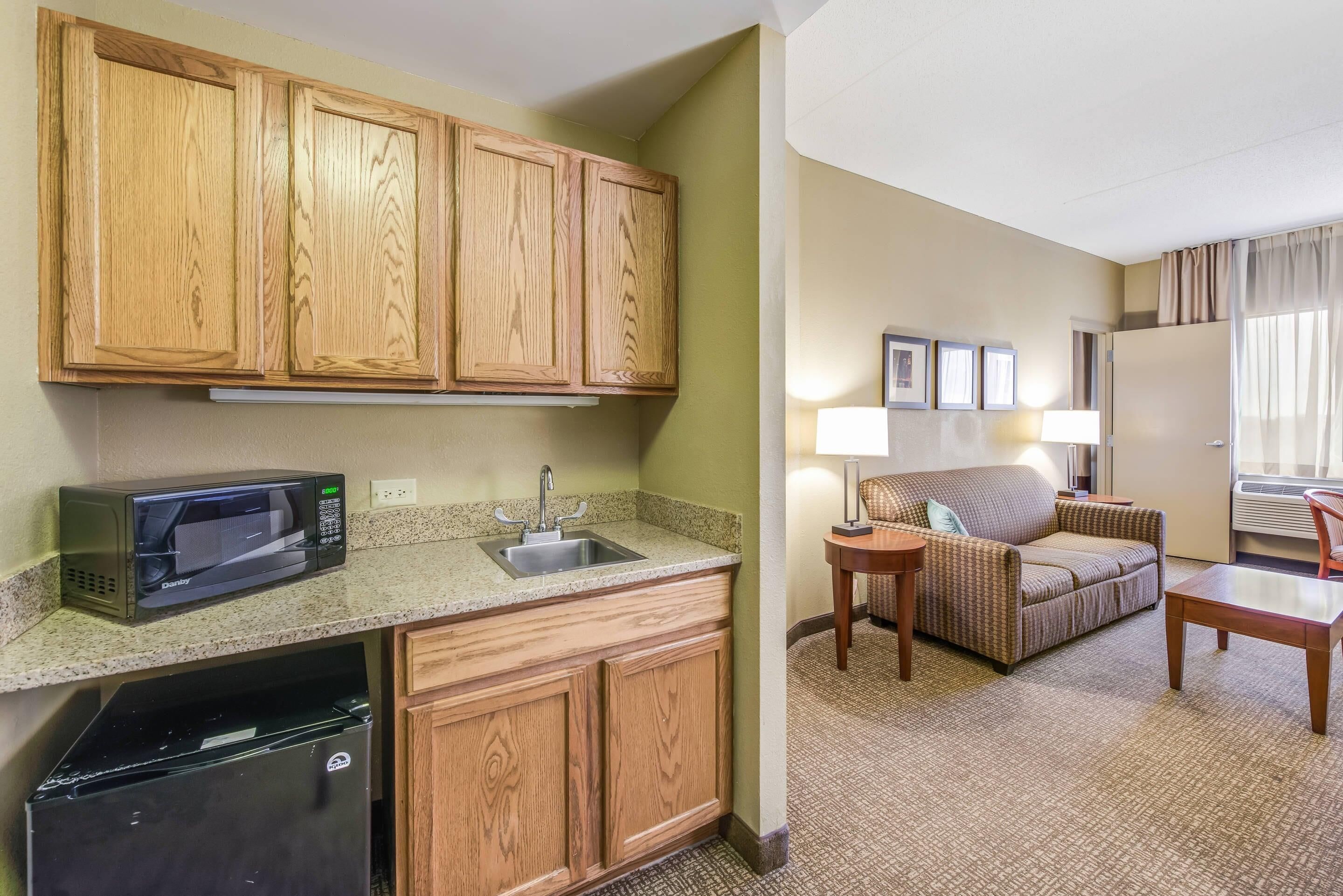 desk, blackout curtains, iron/ironing board, free cots/infant beds