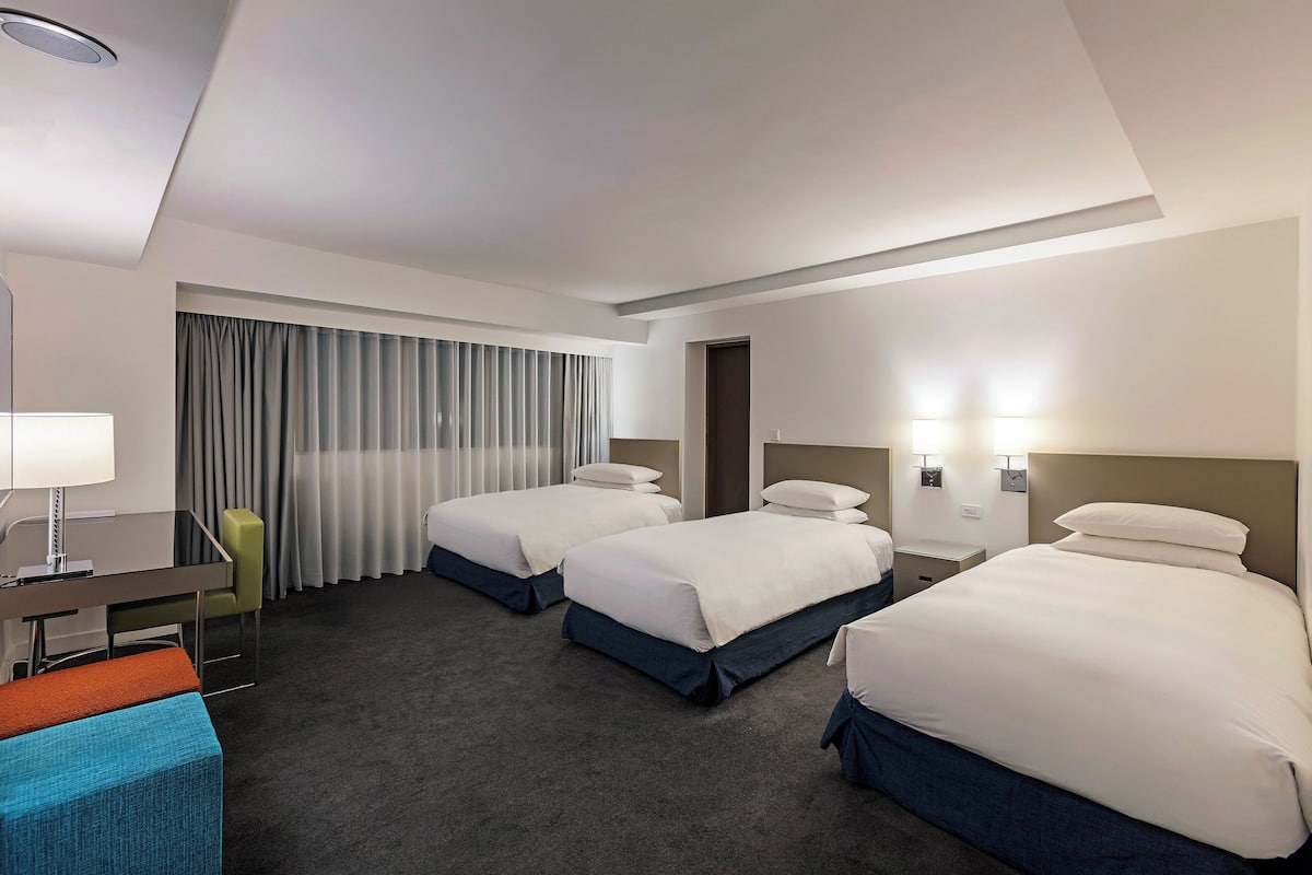 In-room safe, desk, blackout drapes, iron/ironing board