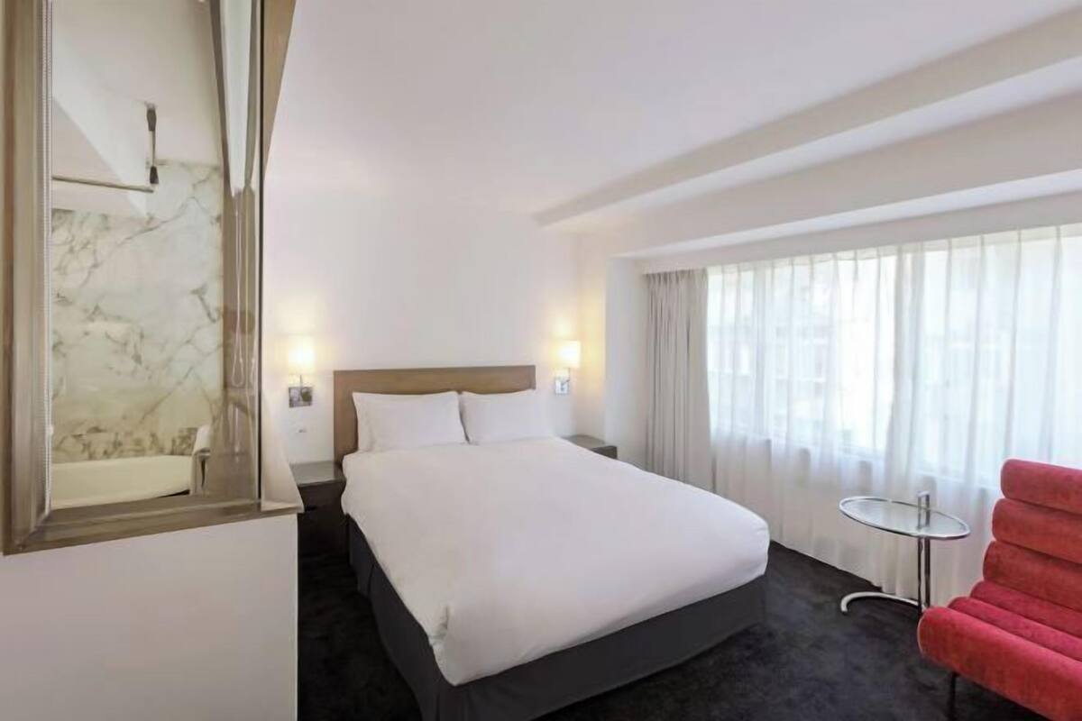 In-room safe, desk, blackout drapes, iron/ironing board