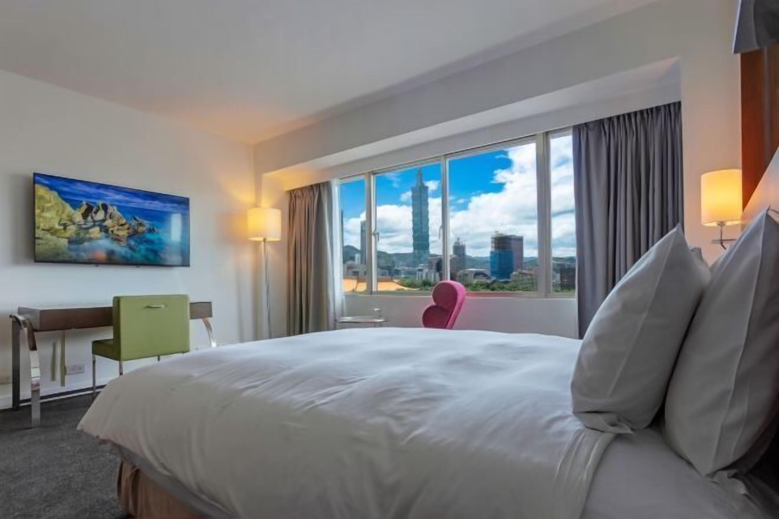 In-room safe, desk, blackout curtains, iron/ironing board