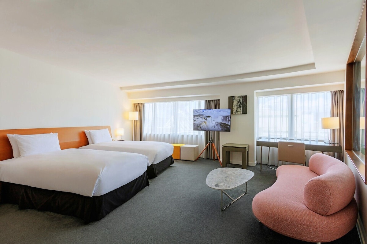 In-room safe, desk, blackout drapes, iron/ironing board