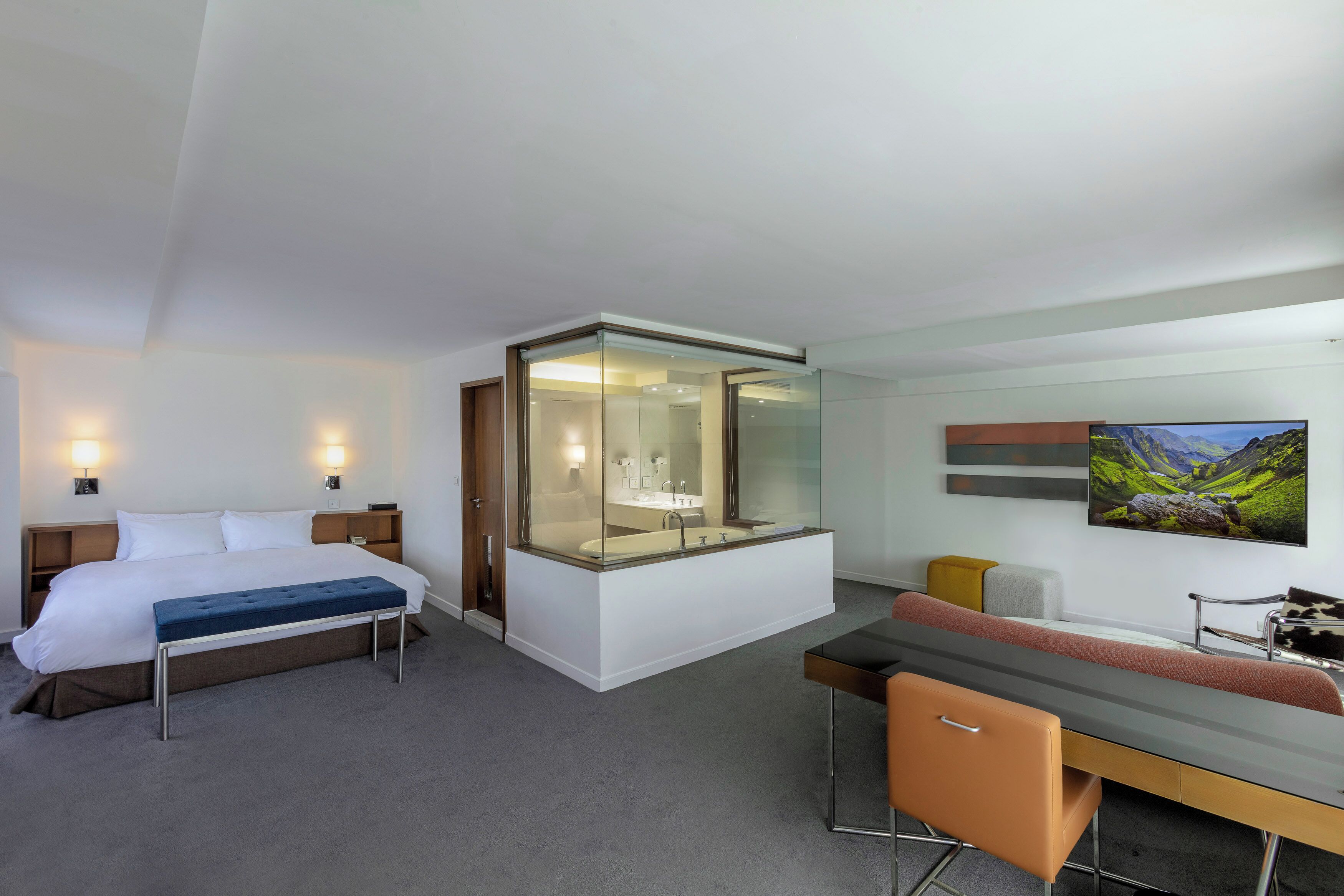 united suite  | 1 bedroom, in-room safe, desk, blackout curtains