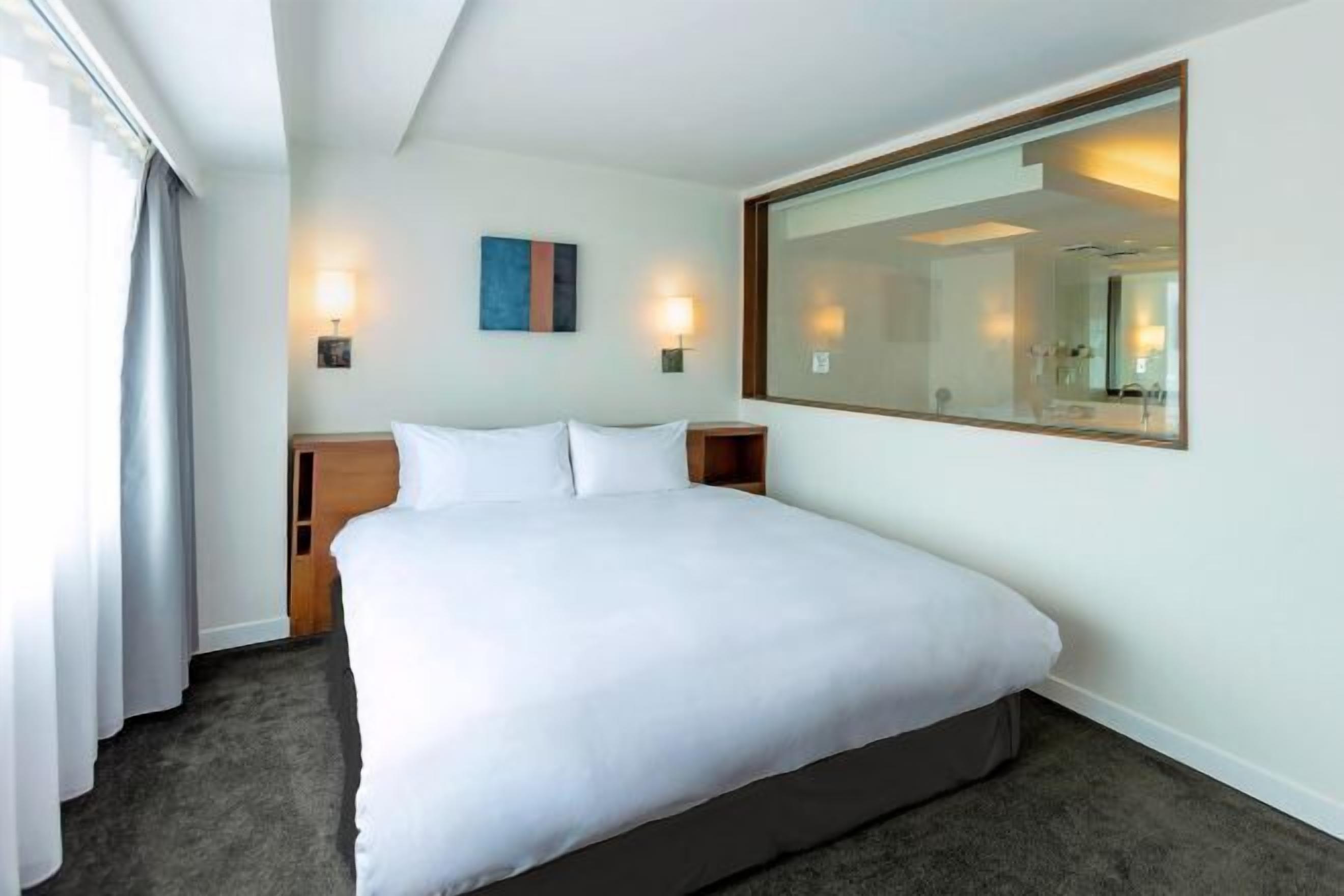 In-room safe, desk, blackout curtains, iron/ironing board