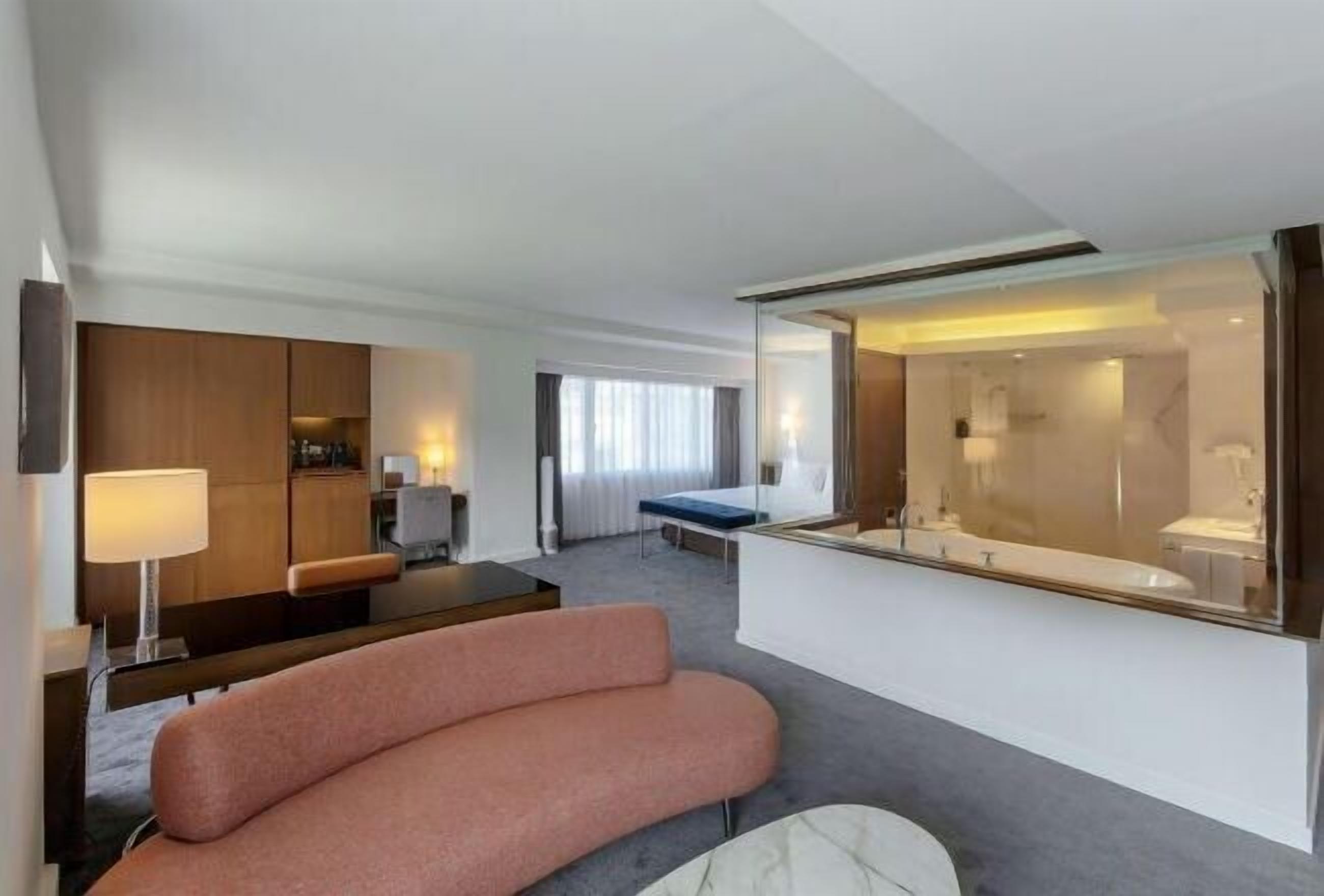 In-room safe, desk, blackout curtains, iron/ironing board