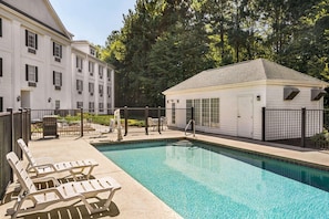 Seasonal outdoor pool