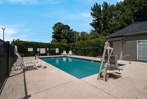 Seasonal outdoor pool