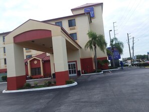 Blick von der Unterkunft