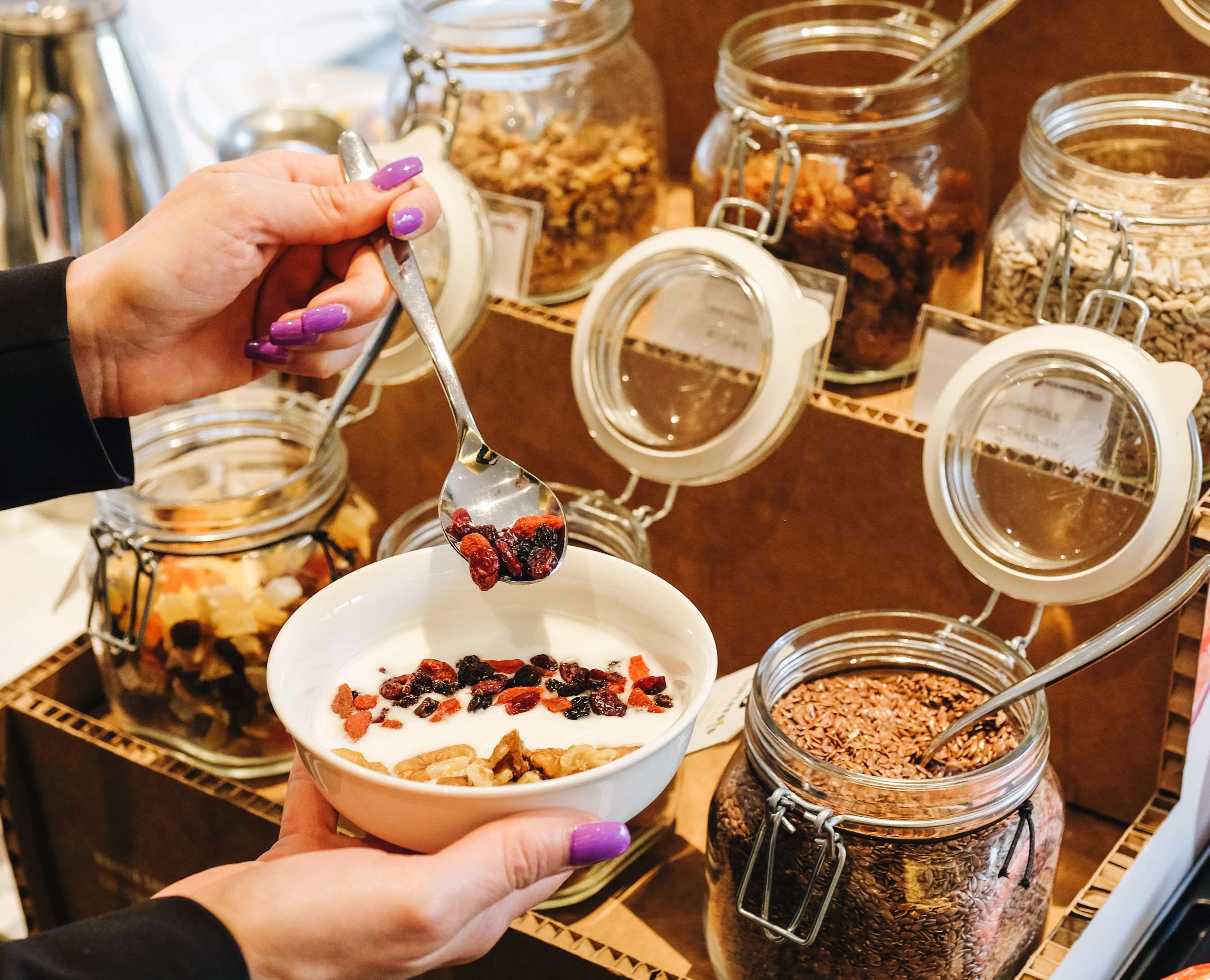 daily buffet breakfast (eur 6 per person)