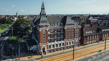 Voorkant van accommodatie