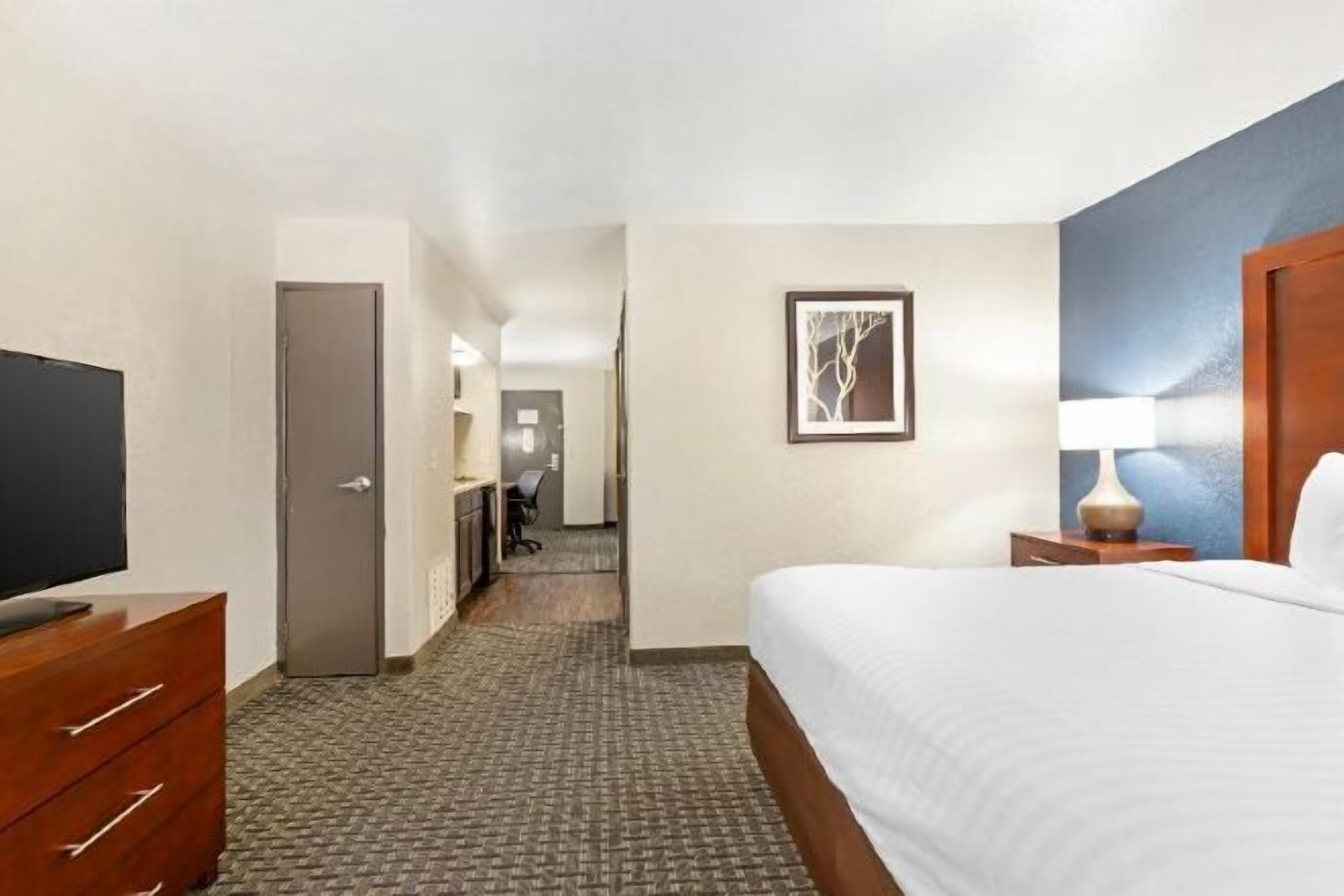 Pillow-top beds, in-room safe, desk, laptop workspace