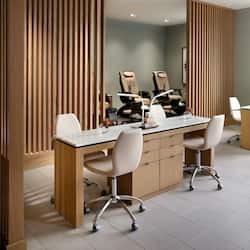 Couples treatment rooms, sauna, hot tub, steam room, body treatments