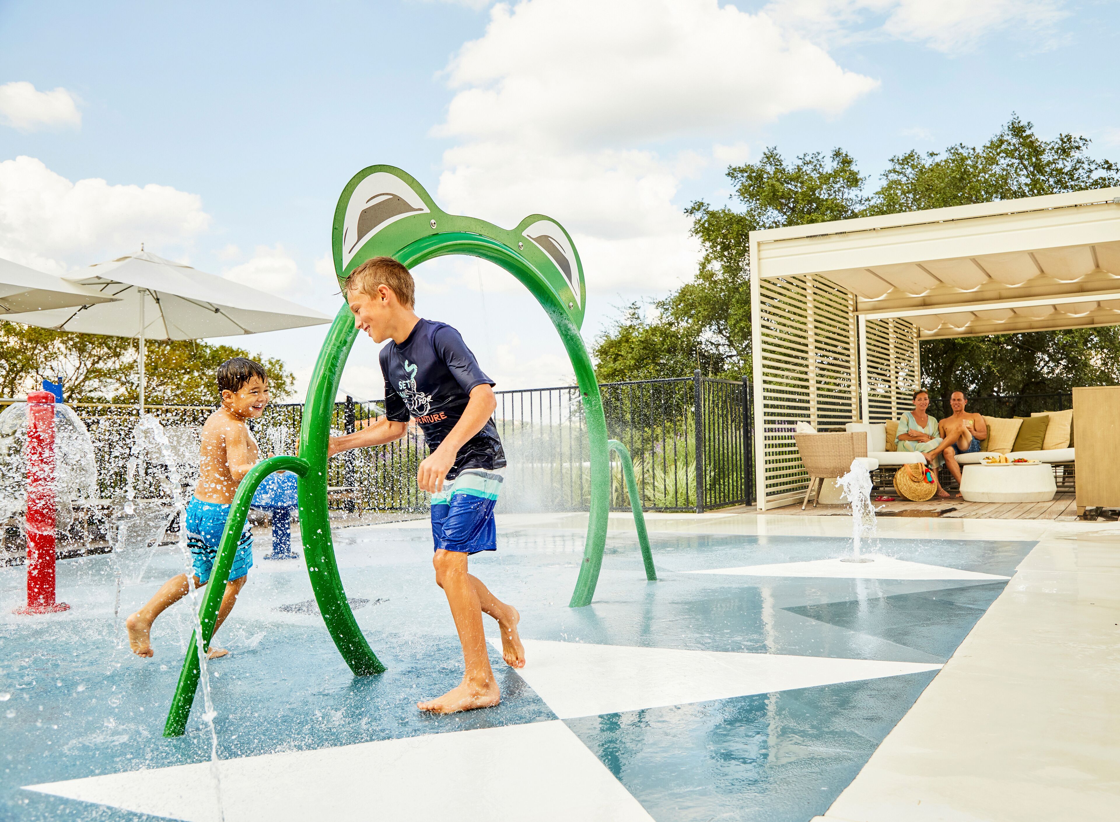 Children's play area - outdoor