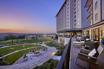 Patio, balcany or terrace at Omni Barton Creek Resort & Spa Austin