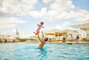 Indoor pool, 4 outdoor pools, pool cabanas (surcharge), pool umbrellas