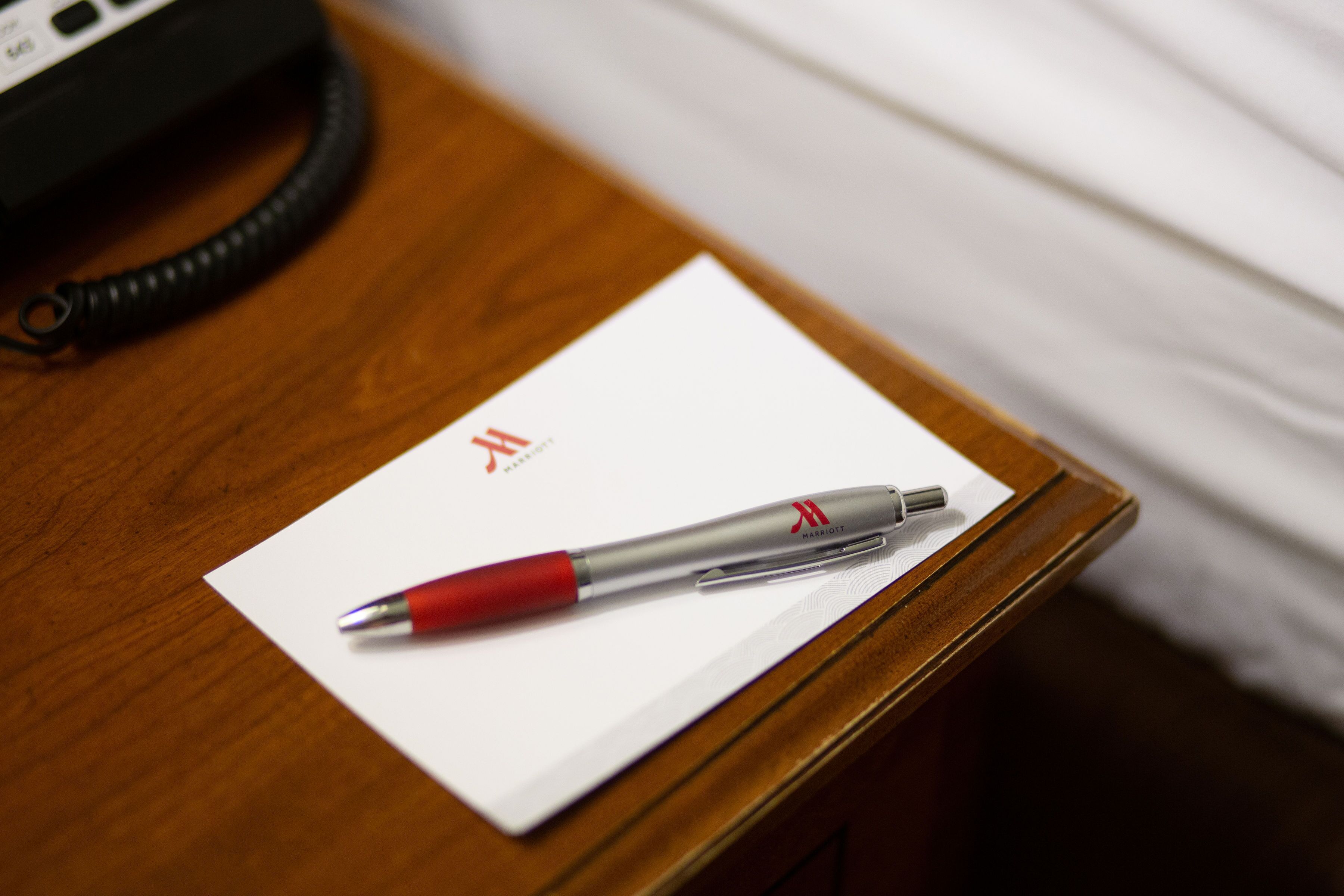 premium bedding, in-room safe, desk, laptop workspace