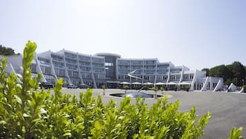 Fassade der Unterkunft