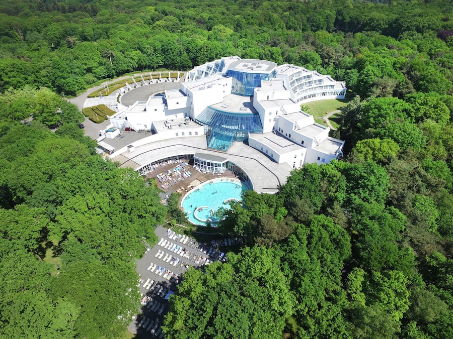 Blick von der Unterkunft