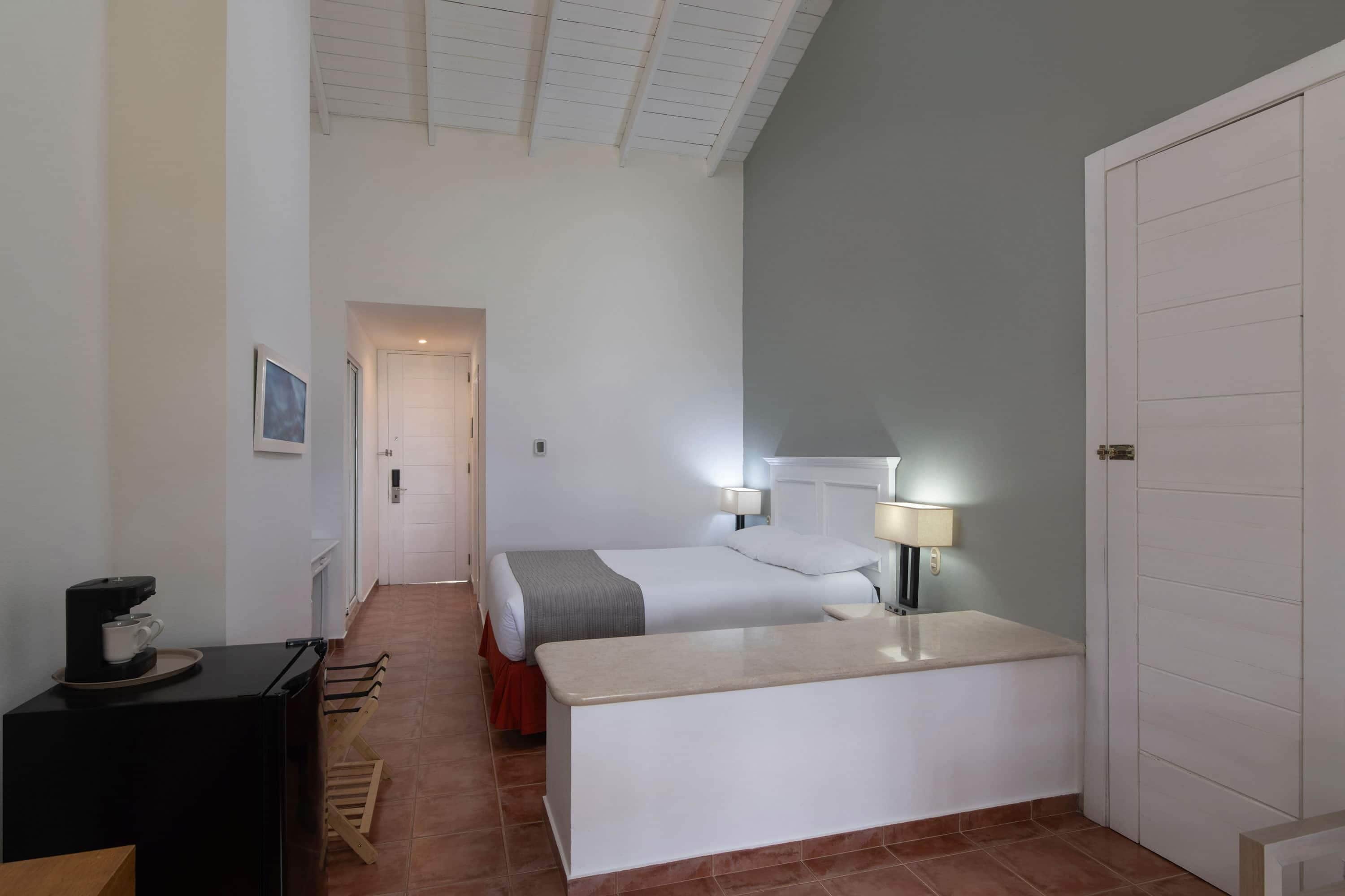 Pillowtop beds, minibar, in-room safe, desk