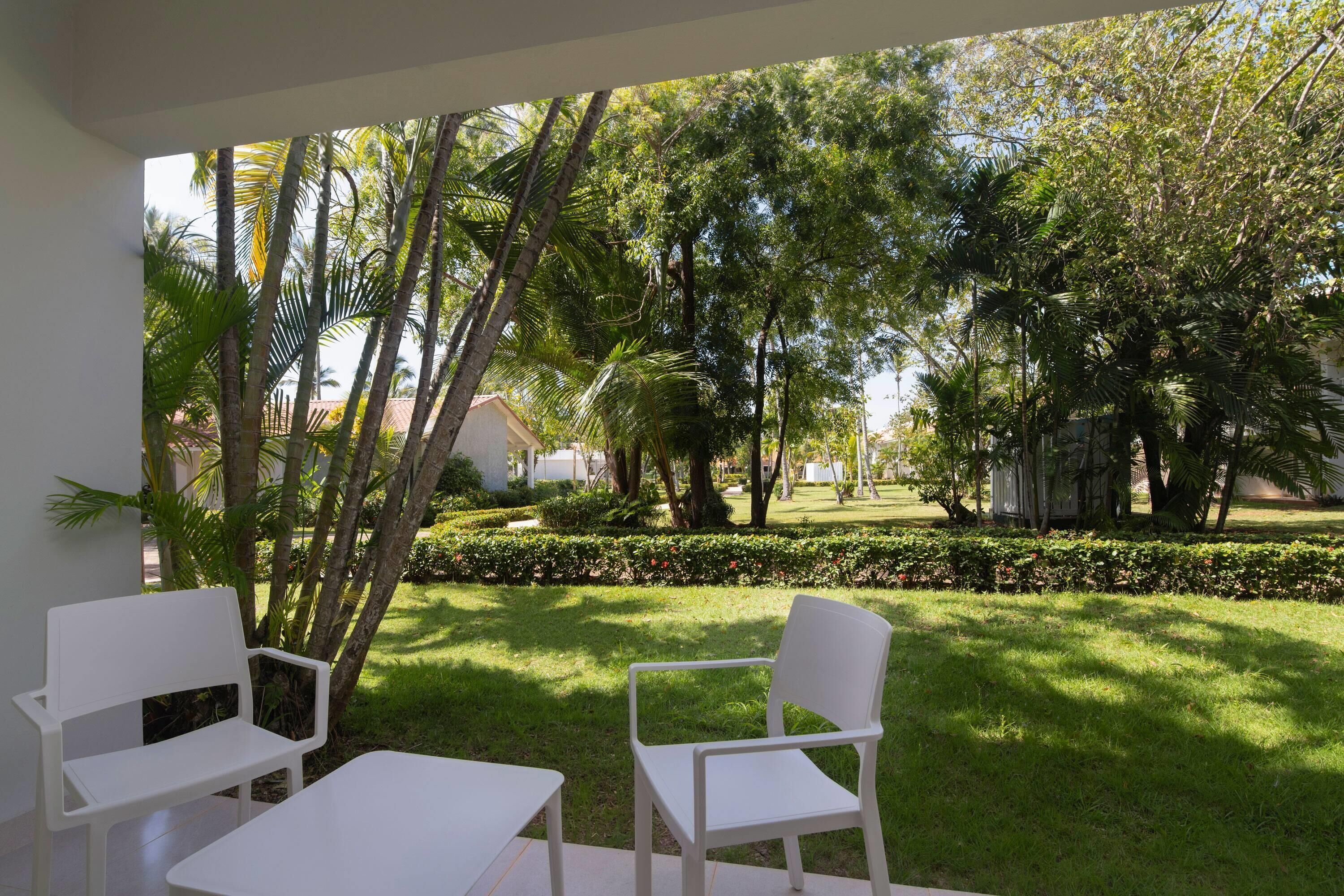 Standardzimmer, 2 Doppelbetten, Gartenblick