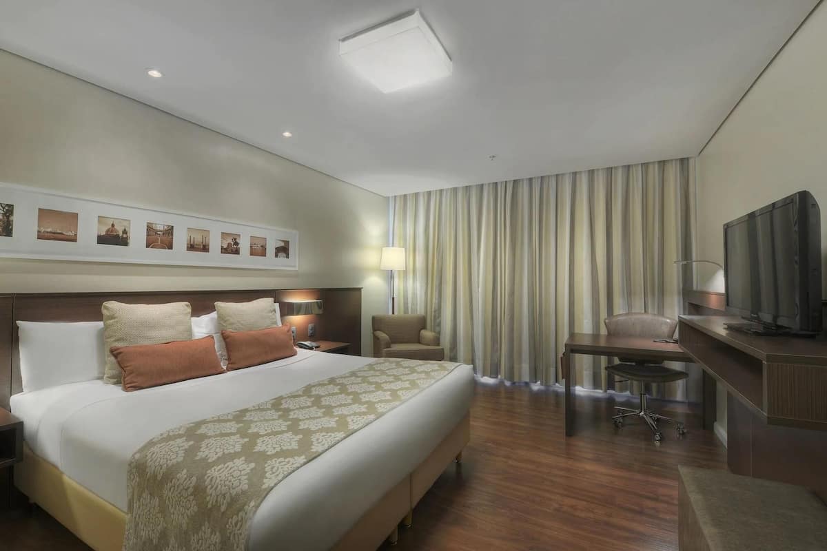 Minibar, in-room safe, desk, blackout drapes