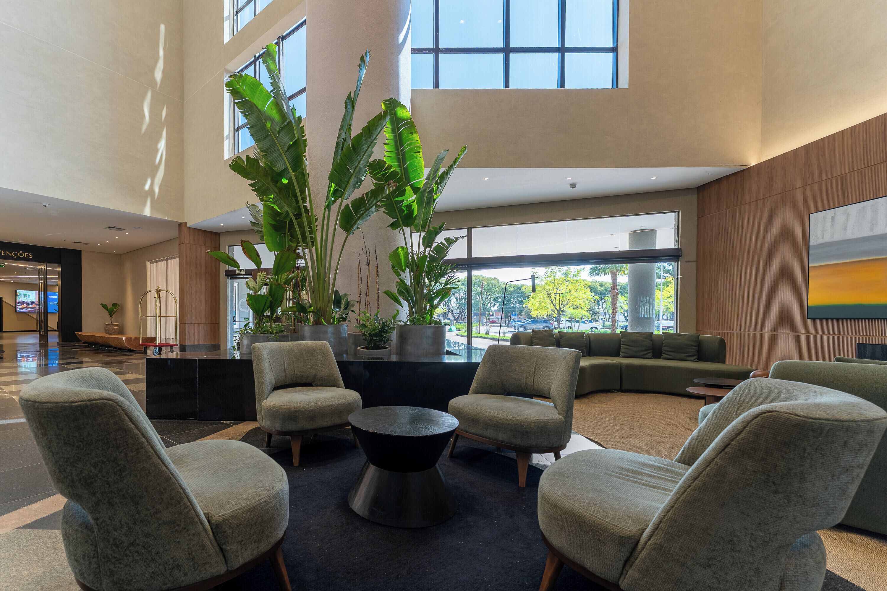 Lobby sitting area