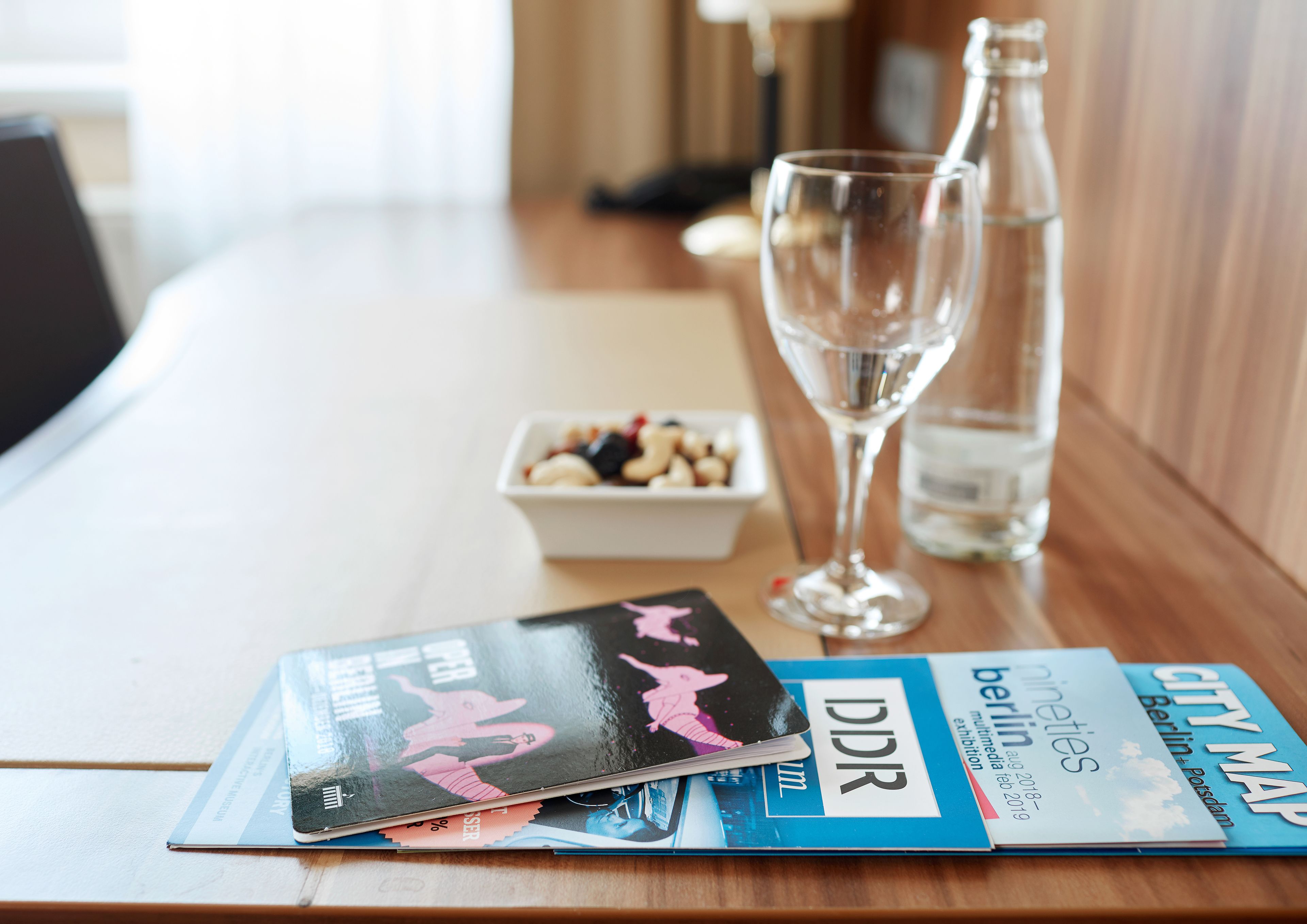 premium bedding, free minibar, in-room safe, desk