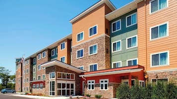 Vue depuis lâhĂ©bergement