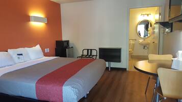 Hypo-allergenic bedding, individually furnished, desk, laptop workspace