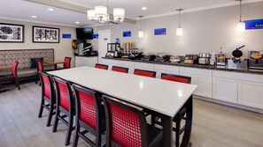 Frokostbuffé er inkludert hver dag