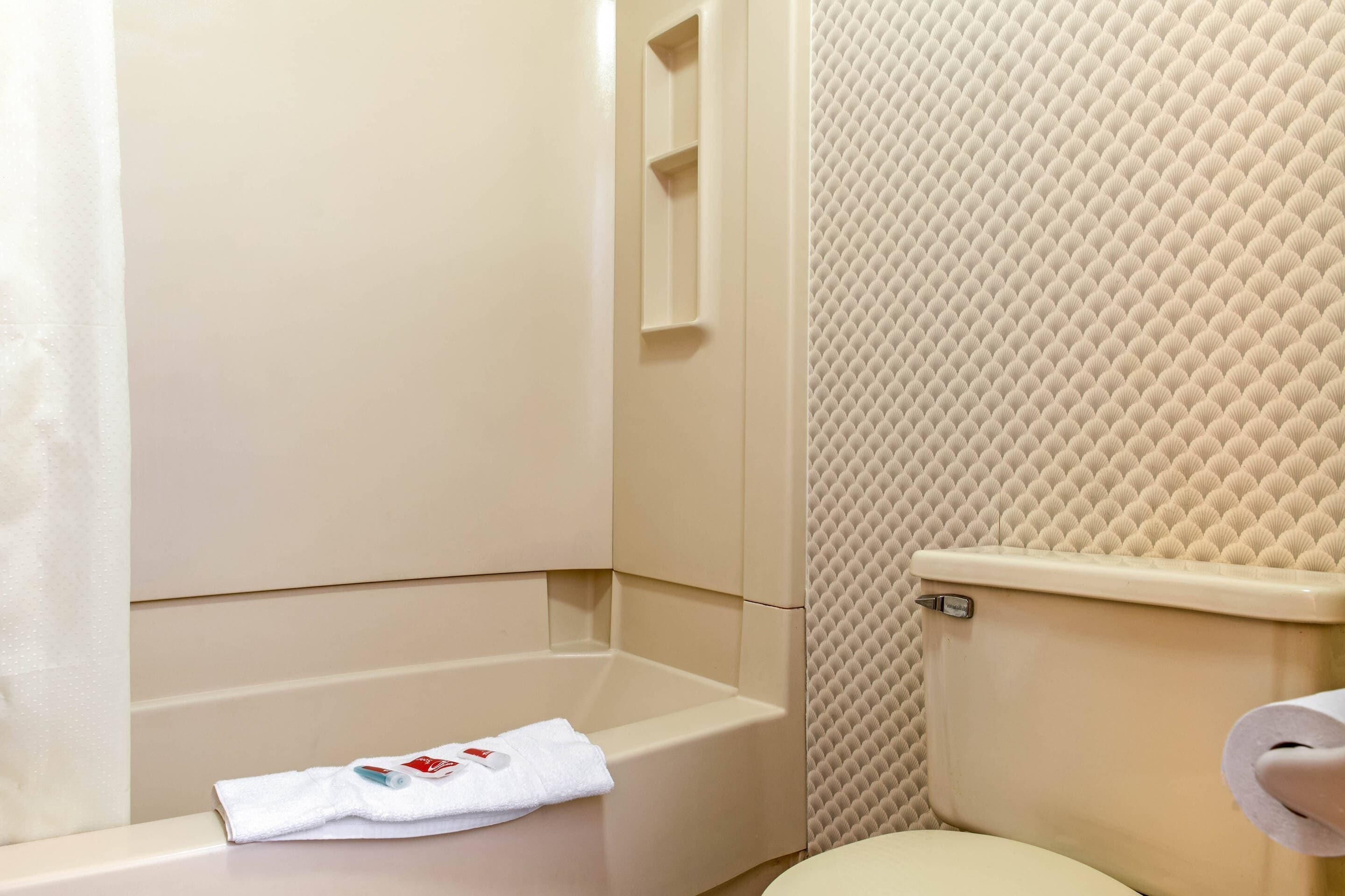 Desk, blackout drapes, WiFi (free), bed sheets