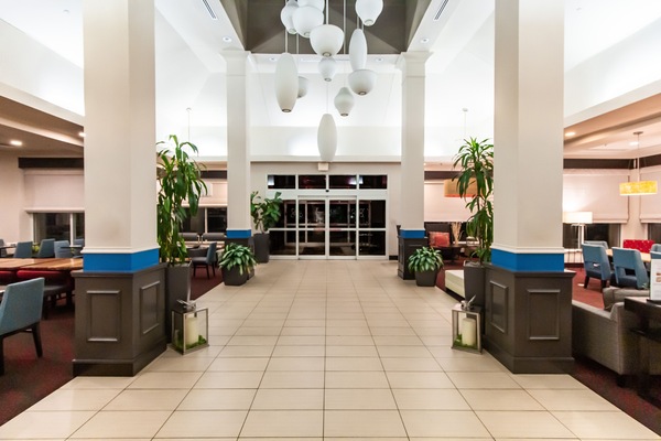 Interior entrance