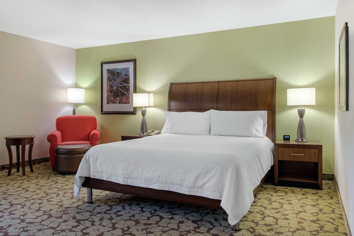 One King Bed Accessible | In-room safe, desk, laptop workspace, iron/ironing board