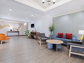 Sala de estar en el lobby